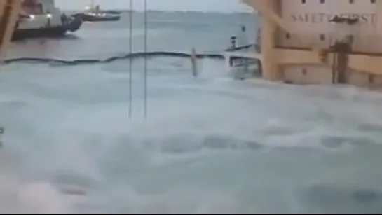 Shocking! Bulk Carrier Ship Sinks While Loading the Cargo