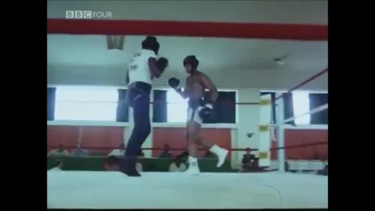 Muhammad Ali training in Zaire