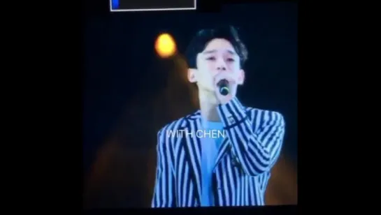 [FANCAM] EXO Chen focus @ K-POP Top Group Concert