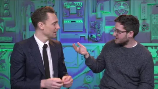 QA Tom Hiddleston and Josh Horowitz talk Kong Skull Island