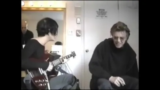 Placebo ft. David Bowie Without You Im Nothing Backstage (Irving Plaza, New York 29.03.99)