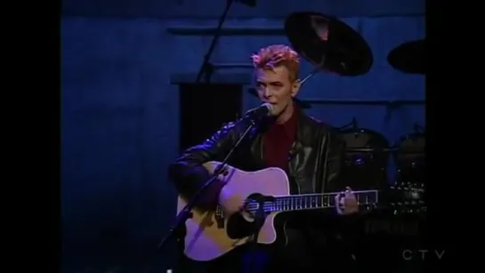 Conan OBrien homage to David Bowie; Dead man walking - acoustic (1997)