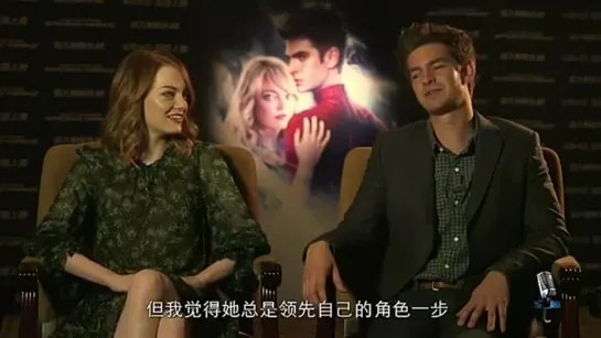 Andrew Garfield and Emma Stone Mtime Interview