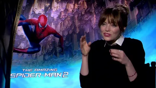 HitFix sat down with Emma Stone to chat about her upcoming film 'The Amazing Spider-Man 2'