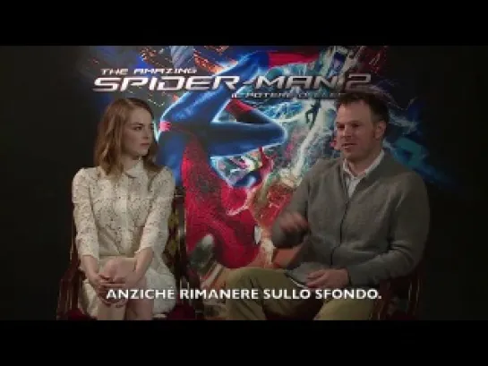 The Amazing Spider-Man 2- intervista a Emma Stone e Marc Webb