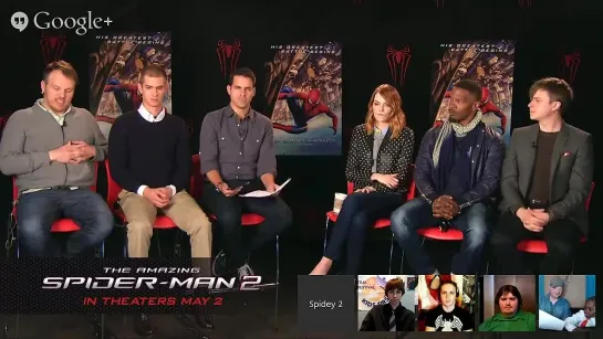 "The Amazing Spider-Man 2" - LIVE Google+ Shoppable Hangout