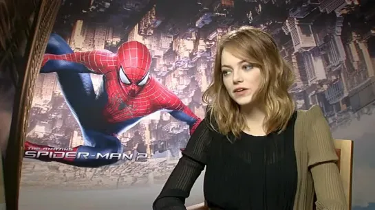 Mini Press Interview - Amazing Spider-Man 2 in Singapore - Emma Stone