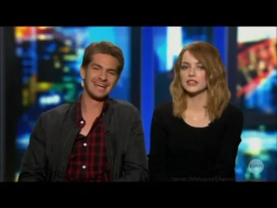 Emma and Andrew with Australian Tv