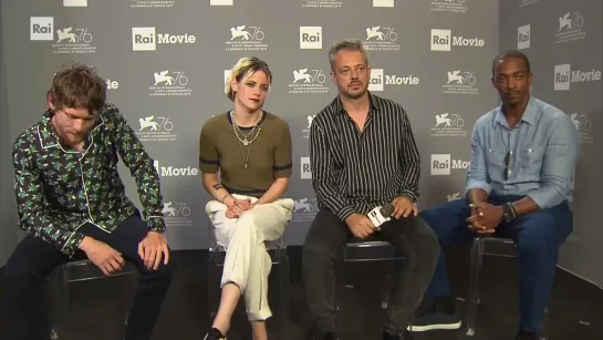 Rai Movie interview with 'Seberg' cast at Venice - 30/08