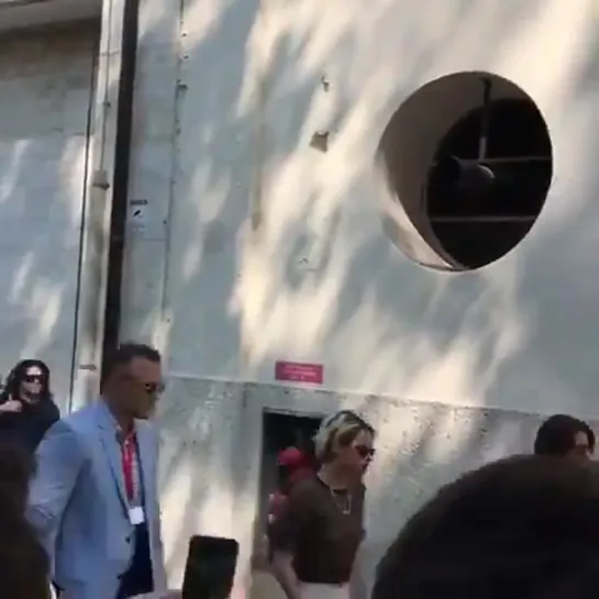 Kristen Stewart arriving for the press conference 'Seberg' at Venezia76 (30/08)