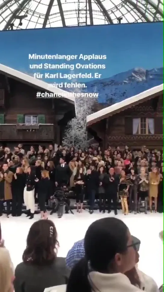 Chanel Fall-Winter 19/20 Fashion Show in Paris - March 5