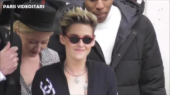 Kristen STEWART attends Paris Fashion Week 5 march 2019 show Chanel