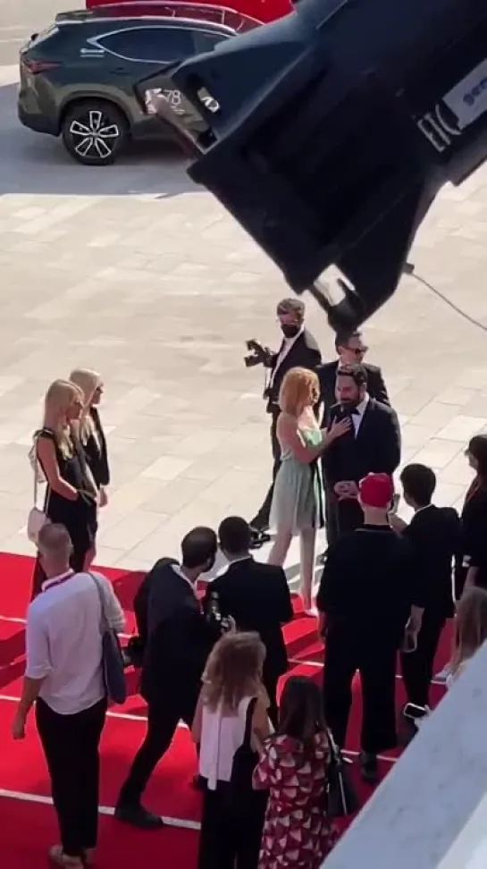 Kristen Stewart arrives to the premiere of Spencer Movie - Venezia78 - September 3