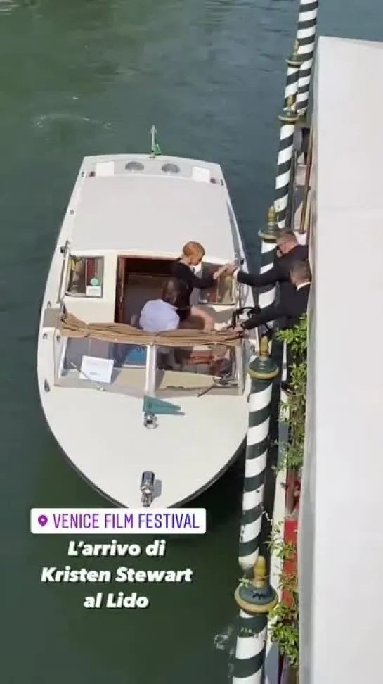 Kristen Stewart arriving on the Lido - Venezia 78 - September 3