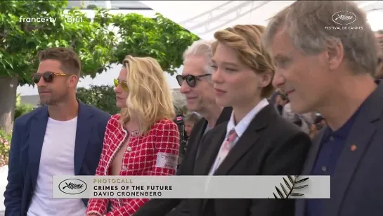 CRIMES OF THE FUTURE - PHOTOCALL - EV - CANNES 2022