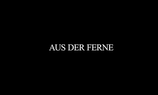 From Far Away / Aus der Ferne (2006) dir. Thomas Arslan