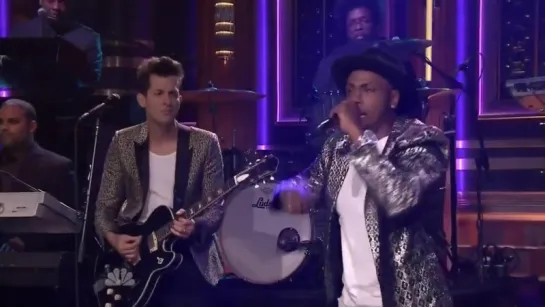 Mark Ronson & Mystikal - Feel Right (Live) @ Late Night With Jimmy Fallon