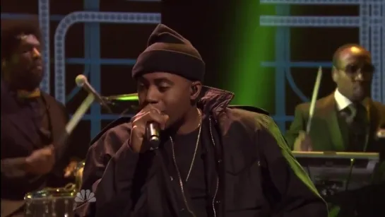 Nas & Q-Tip - One Love (Live) @ Late Night With Jimmy Fallon