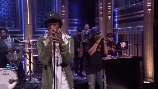 Joey Bada$$ & BJ The Chicago Kid – Like Me (Live) @ Late Night With Jimmy Fallon