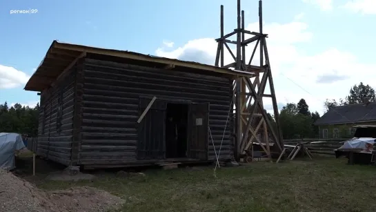 В Вельском районе реставрируют пожарную каланчу 1900-х годов