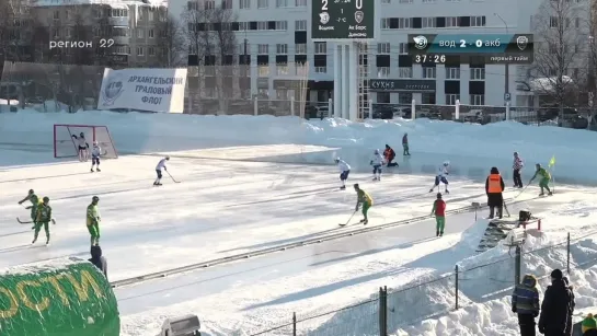 Водник (Архангельск) – АК Барс-Динамо (Казань). Русский хоккей