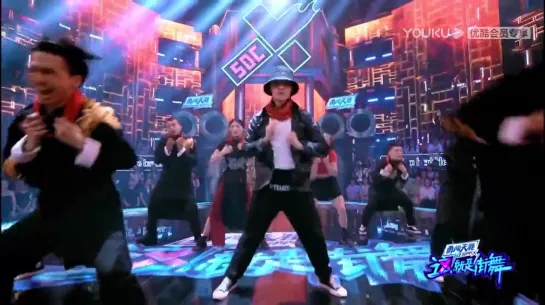 [VIDEO] Lay - 饕餮 (“Gluttony” Fire Stage)  @ Street Dance of China S3