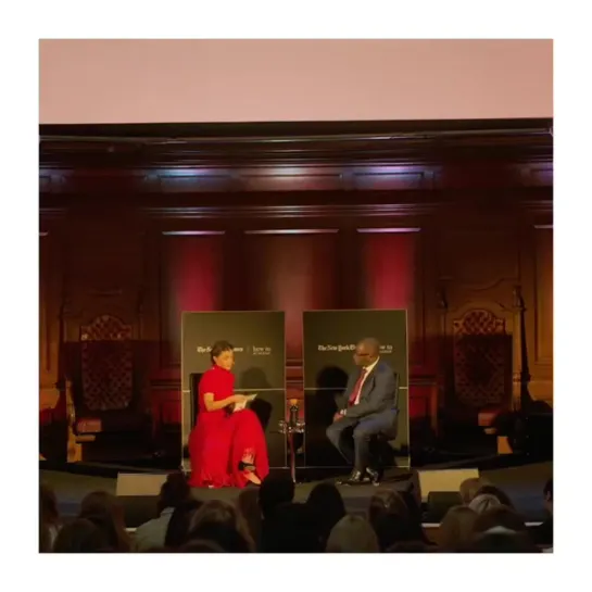 Emma Watson In Conversation with Dr Denis Mukwege Nobel Peace Price from Emma's Instagram №2