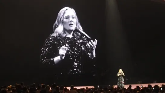 Paris June 10. Adele talks