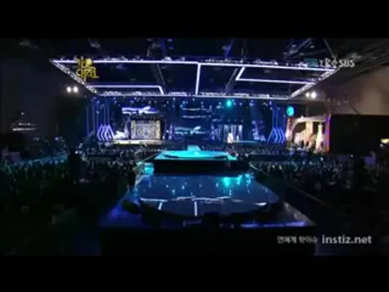 091229 TaeYang - Look Only At Me at SBS Gayo DaeJun