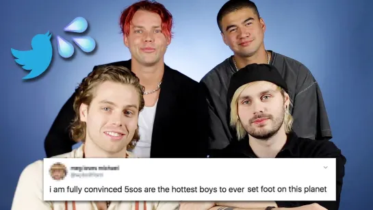 5 Seconds Of Summer Reads Thirst Tweets [RUS SUB]