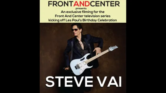 Steve Vai - Front And Center (2016)