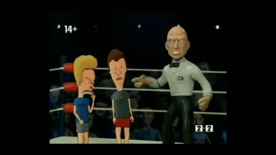 Beavis and Butt-Head In Celebrity Deathmatch MTV Network (1996)