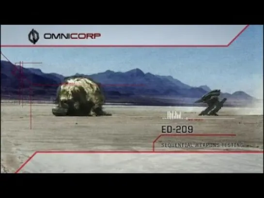 ED-209. Infomercial company OmniCorp