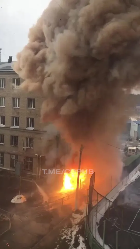 Взрыв в центре Челябинска.