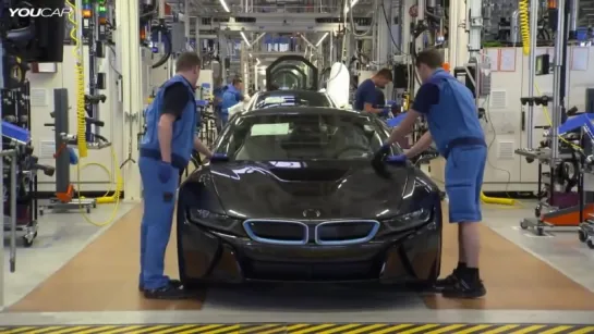 Сборка BMW i8. Невероятное производство.