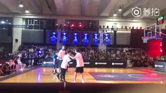 180915 Kris Wu YiFan @ Super Penguin Basketball Celebrity Game