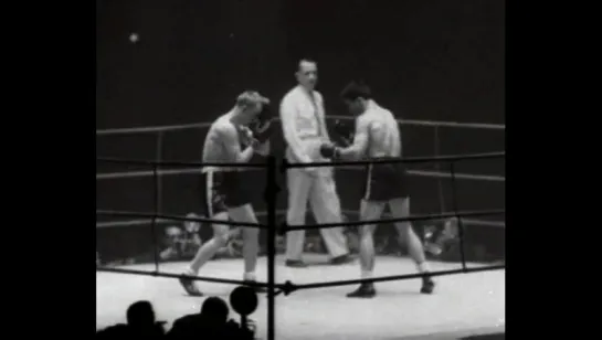 1948-02-09 Boxing ¦ Marcel Cerdan vs Jean Walzack