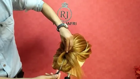 Advance round leaves hairstyle tutorial latest hair updos 2019