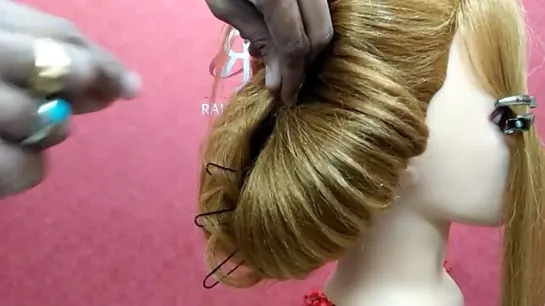 Advance side low bun full tutorial 2020