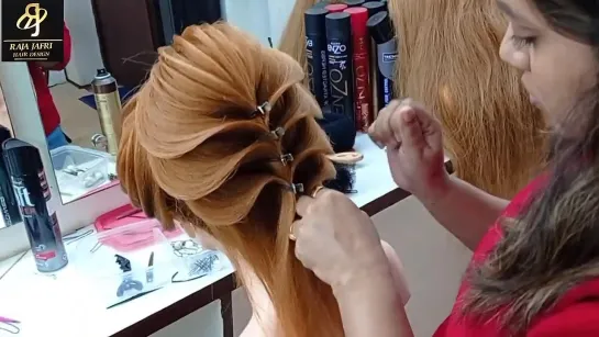 Students work Raja jafri Hair Design Academy Seelampur Delhi 53