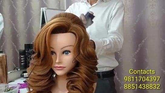 Advance Volumise curlsLongHairHairstyleCreativeHairstylingLatestHairUpdoosBridalBun