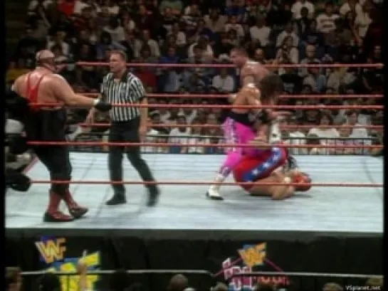 [Wrestling Museum]Bret Hart & British Bulldog vs. Vader & Patriot, WWF In Your House: Bad Blood