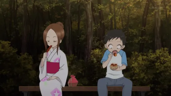 Поддразнивание Такаги 2 12 серия END [русские субтитры Aniplay.TV] Karakai Jouzu no Takagi-san 2