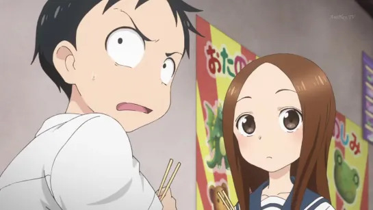 Поддразнивание Такаги 6 серия [русские субтитры Aniplay.TV] Karakai Jouzu no Takagi-san 2