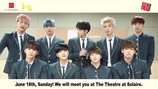 SF9 Greeting to Fantasy - 2017 SF9 BE MY FANTASY Fan Meeting in MANILA