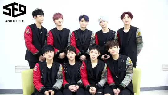 SF9 greetings ー1st SHOWCASE IN JAPAN