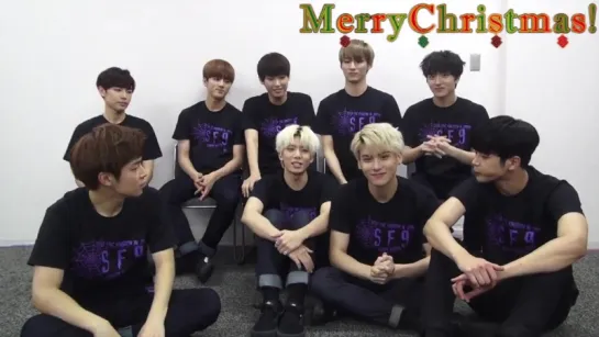 161224 SF9 Christmas Greetings @ FNC Japan Twitter