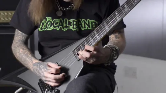 Guitar Lesson - Alexi Laiho - Alternate Picked Arpeggio