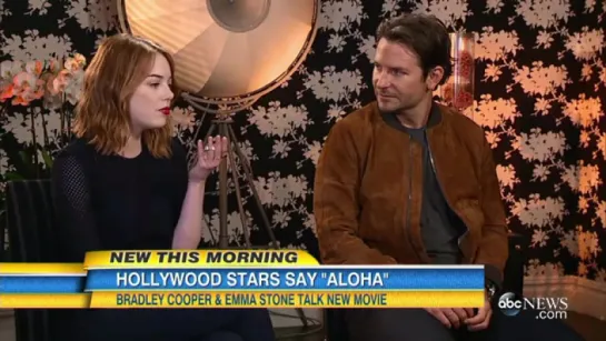 Bradley Cooper, Emma Stone Talk New Film - ABC News