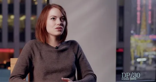 DP/30 Sneak Peek: Emma Stone Talking Movies